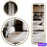 Menu Nimbus Mirror 3D Model Corona