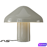 Pao Glass Table Lamp 3D Model Corona