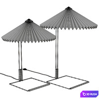 Matin Table Lamp 3D Model Corona