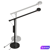 Fifty Fifty Table Lamp 3D Model Corona