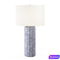Table lamp Havana 3D Model Vray, Corona