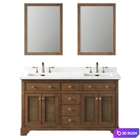 OVE Ophelia 60 Almond Latte Vanity 3D Model