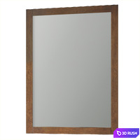 OVE Ophelia 60 Almond Latte Vanity 3D Model Corona