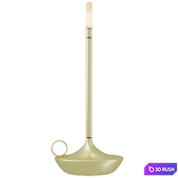Table lamp Wick Graphite 3D Model Corona