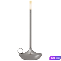 Table lamp Wick Graphite 3D Model Corona