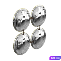 Mirror 4 3D Model Vray, Corona