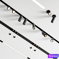 Arkoslight Set 3 3D Model Vray, Corona
