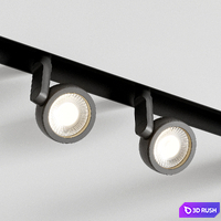Arkoslight Set 3 3D Model Vray, Corona