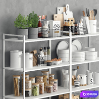 Jonaksel Pantry 3D Model Vray, Corona