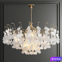 Shiro-Noda Coin Fairytree Chandelier - 3 type 3D Model Vray
