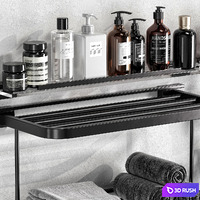 INDA accessories 3D Model Vray, Corona