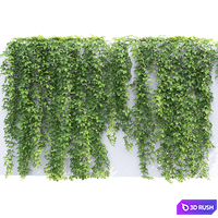 Virginia creeper 3D Model Vray, Corona