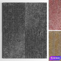 Wall decor 3D Model Vray, Corona