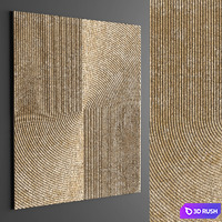 Wall decor 3D Model Vray, Corona
