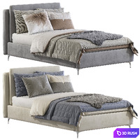 Bed Frick Basso / Twils 3 3D Model Vray, Corona