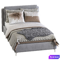 Bed Frick Basso / Twils 3 3D Model Vray, Corona