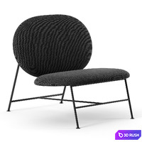 Oblong Chair by Northern 3D Model Corona