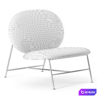 Oblong Chair by Northern 3D Model Corona