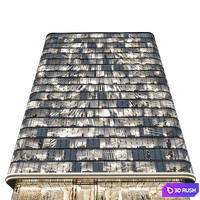 Modern office building 01 3D Model Corona