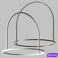 Axolight U-Light 3D Model Vray, Corona