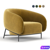 CURL By Cider Edition 3D Model Vray