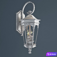Inman Park, an outdoor wall lamp from CAPITAL, USA. 3D Model Vray, Corona
