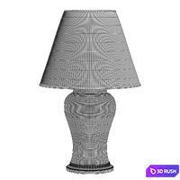 Blythe Table Lamp 3D Model Vray, Corona