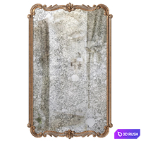 Cooper Classics Toulouse Wall Mirror 3D Model Corona