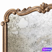 Cooper Classics Toulouse Wall Mirror 3D Model Corona