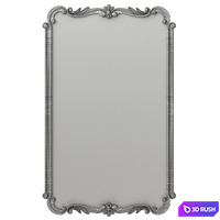 Cooper Classics Toulouse Wall Mirror 3D Model Corona