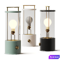 West Elm Tala x Farrow &amp; Ball The Muse Portable Table Lamp 3D Model Vray, Corona