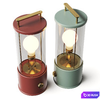 West Elm Tala x Farrow &amp; Ball The Muse Portable Table Lamp 3D Model Vray, Corona