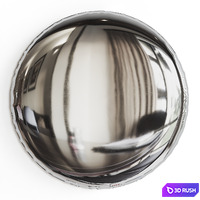 Abstract mirror Oko by Zieta 3D Model