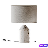 Josef Table Lamp Simone&amp;Marcel 3D Model Vray, Corona