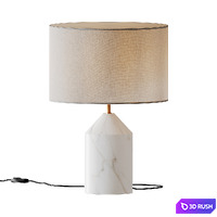 Josef Table Lamp Simone&amp;Marcel 3D Model Vray, Corona
