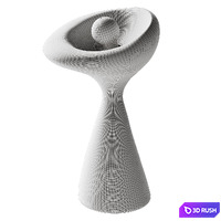 Odette Table Lamp 3D Model Corona