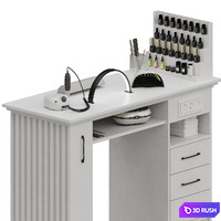 Manicure table ARM-1 3D Model Corona