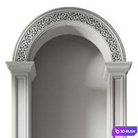 Arch 07. Classic 3D Model Vray, Corona