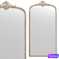 HN furniture victorian mirror 3D Model Corona