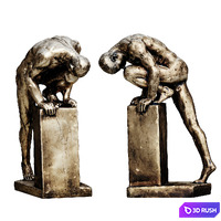 Sculpture 08 3D Model Vray, Corona
