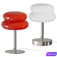 Glossy Macaron Table Lamp 3D Model Corona