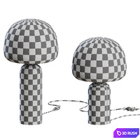 Kin table lamp by Northern 3D Model Corona