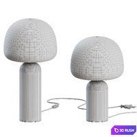 Kin table lamp by Northern 3D Model Corona