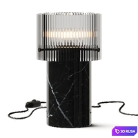 Hubsch Revolve Table Lamp 3D Model Vray, Corona