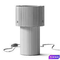 Hubsch Revolve Table Lamp 3D Model Vray, Corona