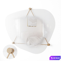 Arte Veneziana Goccia Mirror 3D Model Corona