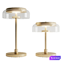 Blossi Table Lamp 3D Model Vray, Corona