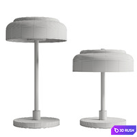 Blossi Table Lamp 3D Model Vray, Corona
