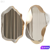John Richard Mirrors 3D Model Vray, Corona