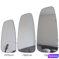 Edgar Extra illuminated shaped mirror 3D Model Vray, Corona